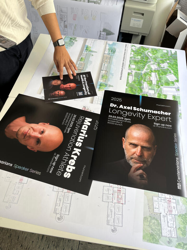 MUN Centenarians: Guest Speaker Posters