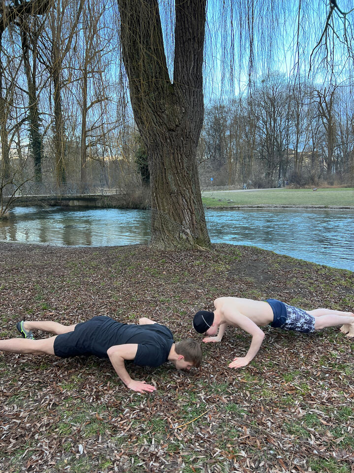 MUN Centenarians: Ice Bath Warm-Up