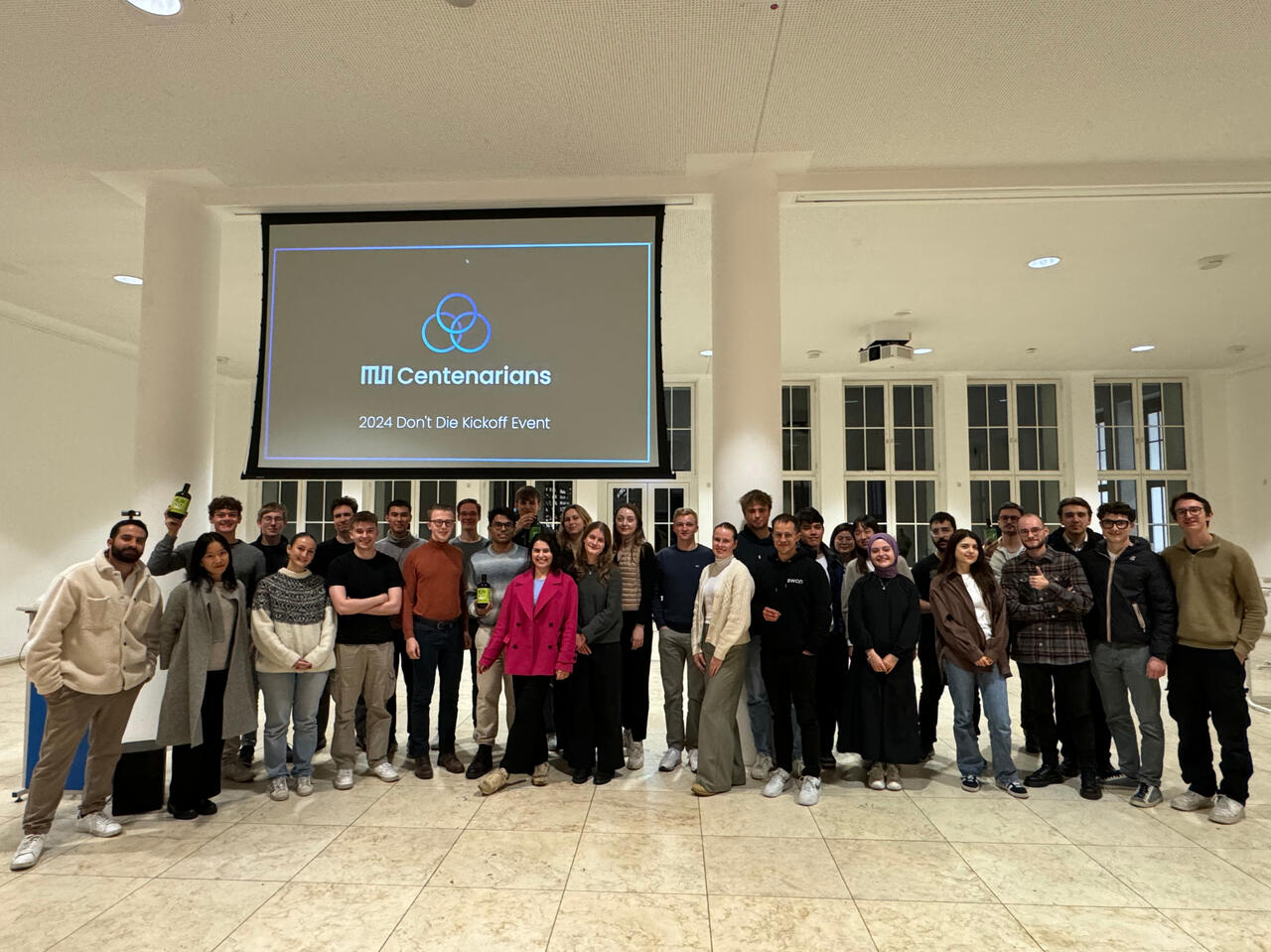 MUN Centenarians: Kickoff Event Group Photo