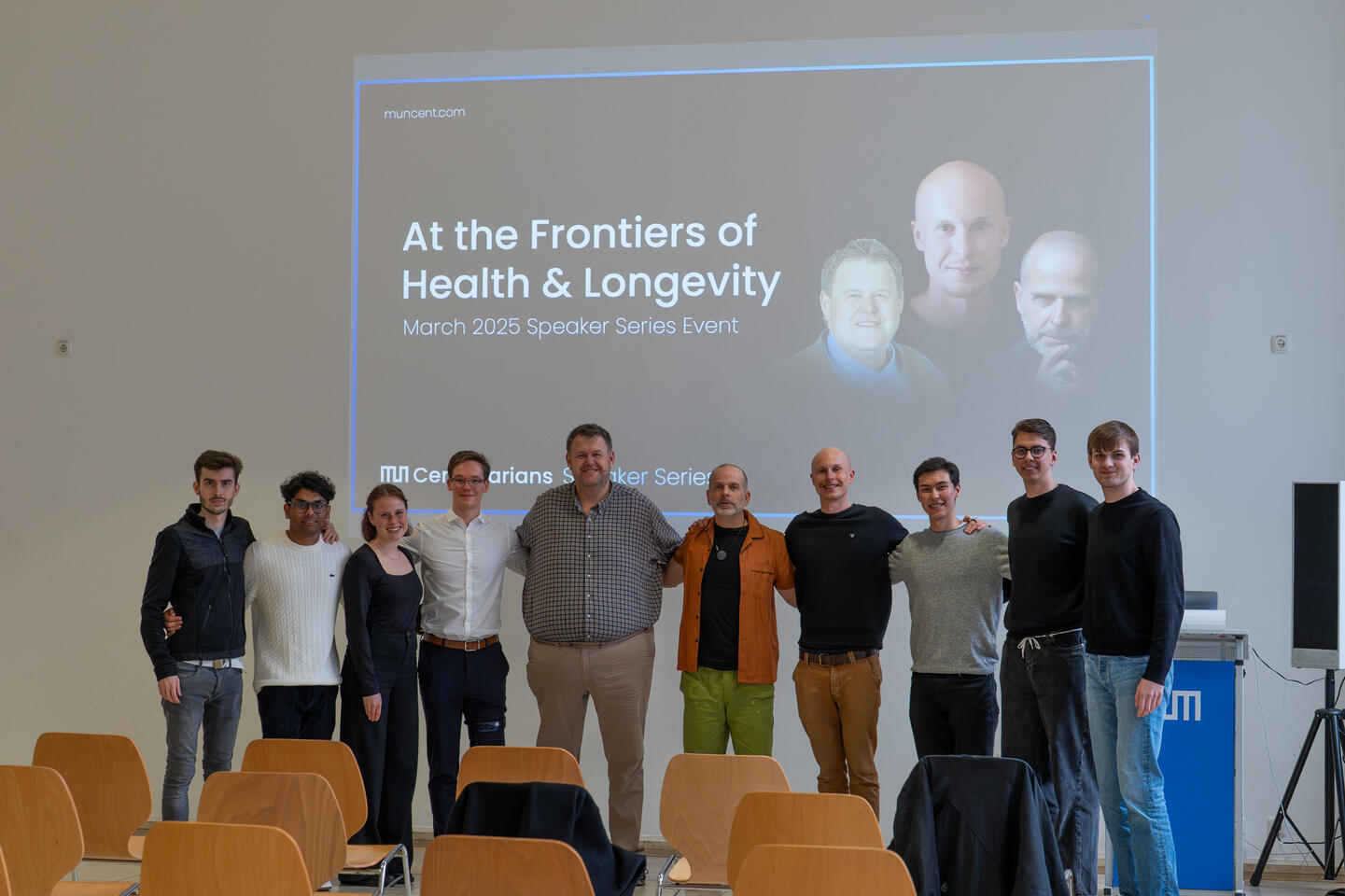 MUN Centenarians: Guest Speakers & Team Group Photo