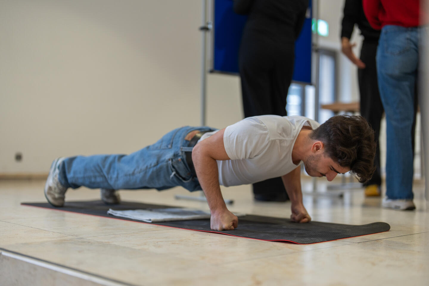 MUN Centenarians: Push-Up Challenge