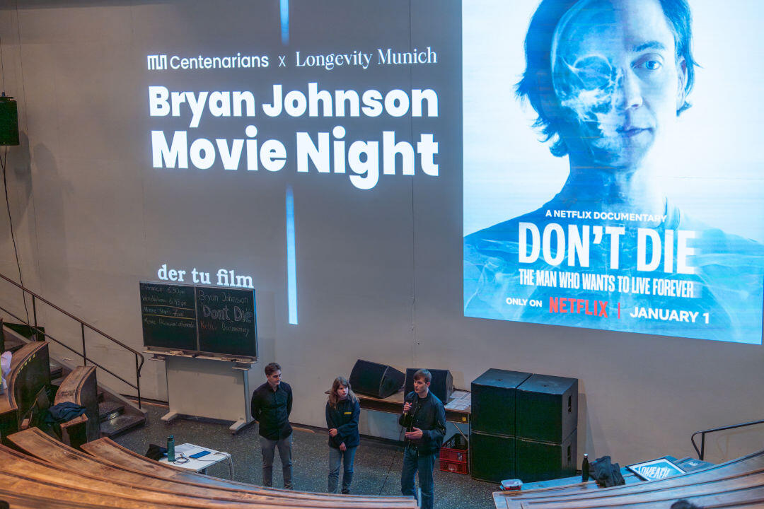 MUN Centenarians: Bryan Johnson Netflix Documentary Screening MUN Centenarians: Bryan Johnson Netflix Documentary Screening